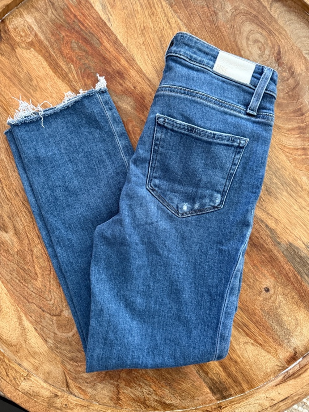 PAIGE Cindy Crop Ultra Soft Denim Size 25
